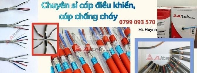 cáp điều khiển chống cháy chống nhiễu - altek kabel