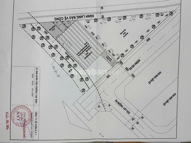 Cho thuê mặt bằng đường Cây Keo Tam Phú Thủ Đức 1000m2 giá 20tr