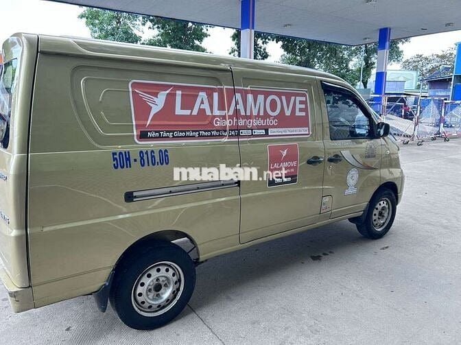 Thaco Towner Van 2S 2021 Vàng cát