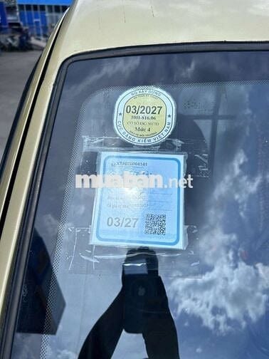 Thaco Towner Van 2S 2021 Vàng cát