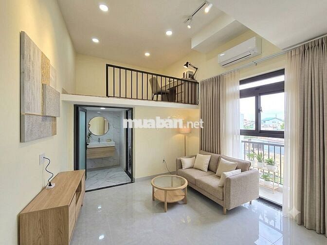 CHO THUÊ STUDIO + DUPLEX BAN CÔNG CỬA SỔ NGAY ĐẠI HỌC NGÂN HÀNG 