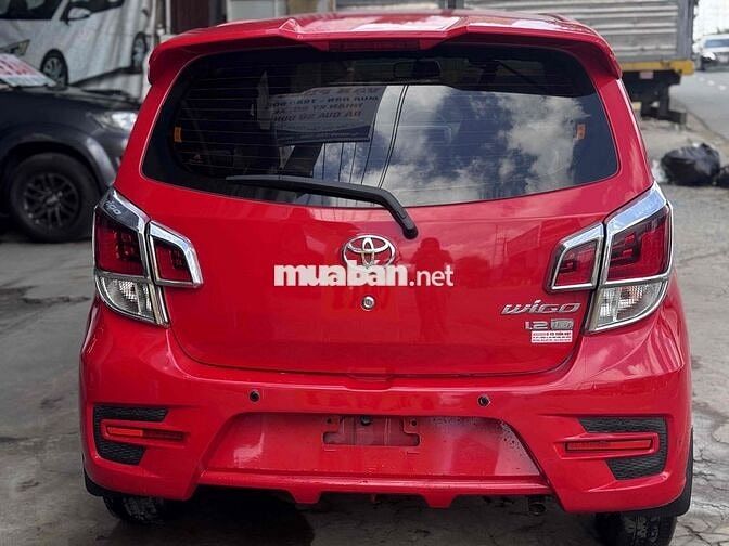 Toyota Wigo 2019 Tự động Đỏ
