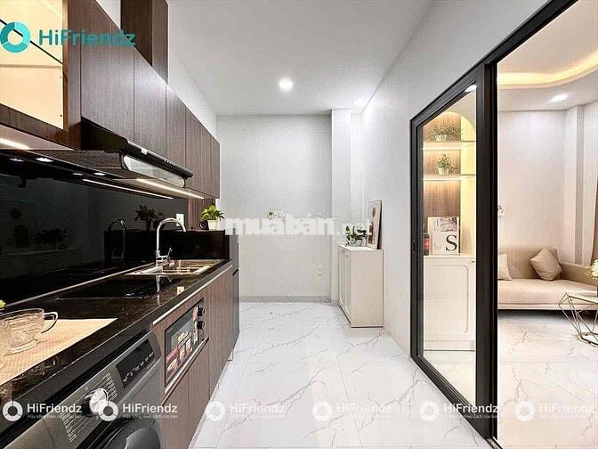 1 Phòng Ngủ - Ban Công -  Tách Bếp - Full Nội Thất