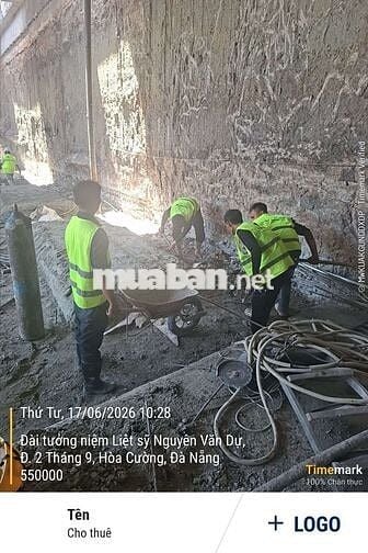 CẦN TUYỂN CÔNG NHÂN LÀM CÔNG TRÌNH TẠI ĐÀ NẴNG