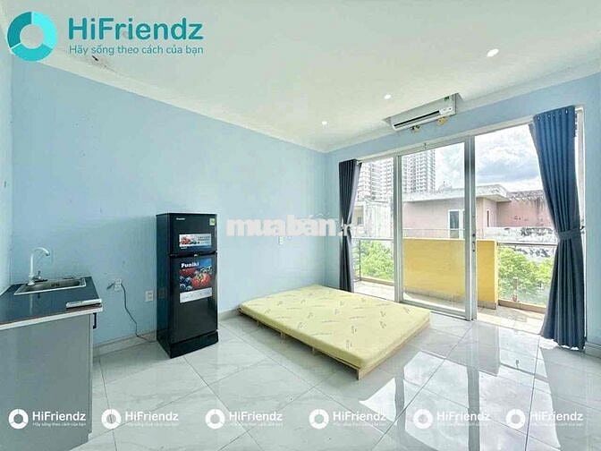 CHUNG CƯ MINI FULL NỘI THẤT BAN CÔNG NGAY VÒNG XOAY AN LẠC