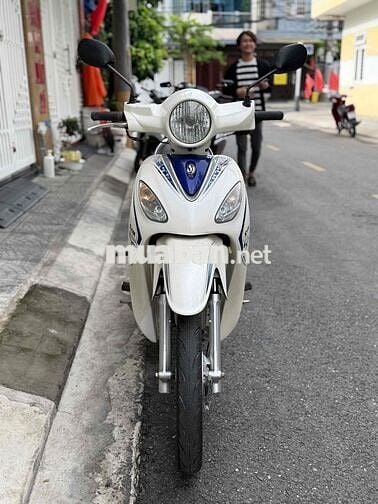 SYM Angela 50cc 2018 Trắng, Xanh Rin êm
