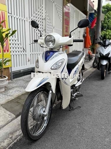 SYM Angela 50cc 2018 Trắng, Xanh Rin êm