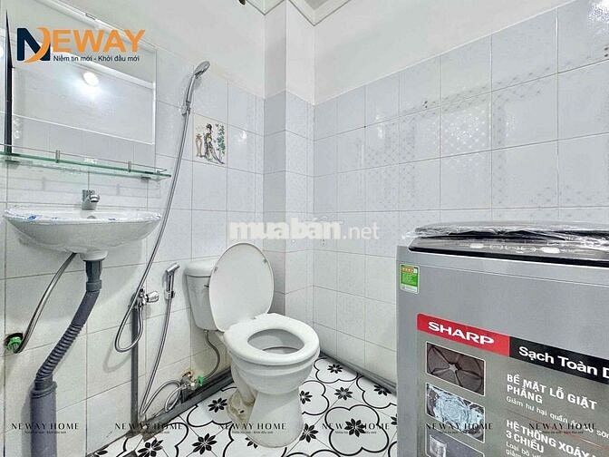 PHÒNG TRỌ KHÔNG GÁC ĐẦY ĐỦ NỘI THẤT CÓ MÁY GIẶT RIÊNG LẠC LONG QUÂN
