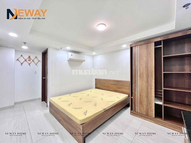 STUDIO SÂN SAU - GIẾNG TRỜI SIÊU THOÁNG NGAY CHỢ THẠCH ĐÀ, FULL TOPING