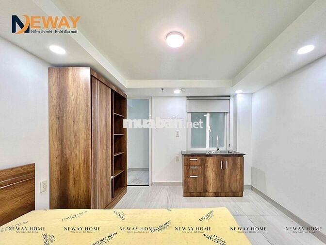 STUDIO SÂN SAU - GIẾNG TRỜI SIÊU THOÁNG NGAY CHỢ THẠCH ĐÀ, FULL TOPING