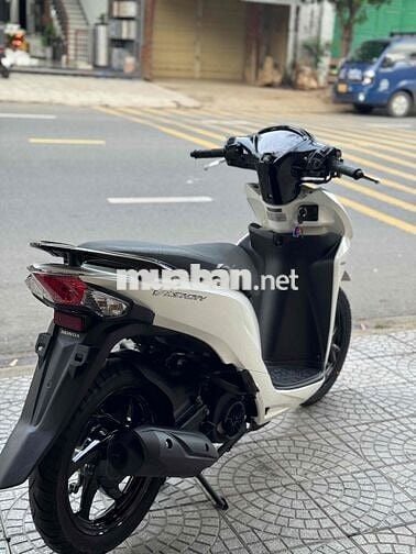 Honda Vision Trắng đen ( hỗ trợ trả góp no xau)