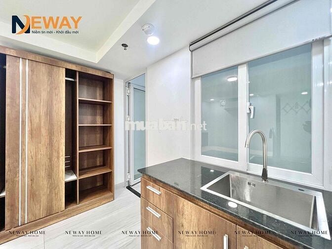 STUDIO SÂN SAU - GIẾNG TRỜI SIÊU THOÁNG NGAY CHỢ THẠCH ĐÀ, FULL TOPING