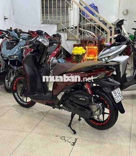 Honda SH Mode 2017 Đỏ Đen Sport.Khoá Makey.BSTP
