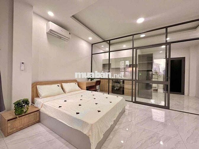 CHO THUÊ CĂN 1PN TÁCH BẾP BAN CÔNG ĐẦY ĐỦ TIỆN NGHI RỘNG 40m2