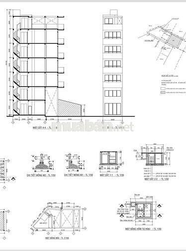 Cần Bán Gấp Nhà Mặt Tiền Nơ Trang Long ,GPXD 6Tầng