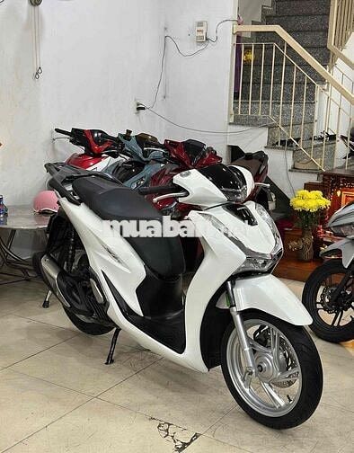 Honda SH 125 2022 Trắng Đen Sport.BSTP.Chích chủ