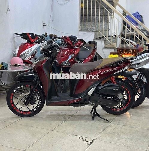 Honda SH Mode 2017 Đỏ Đen Sport.Khoá Makey.BSTP