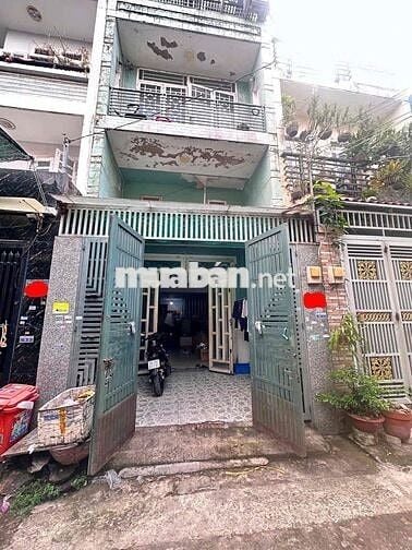 Cho thuê nhà 4x12, 3PN, Hẻm XH, Đường Bình Thành, 6.5 triệu