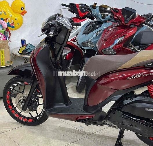 Honda SH Mode 2017 Đỏ Đen Sport.Khoá Makey.BSTP