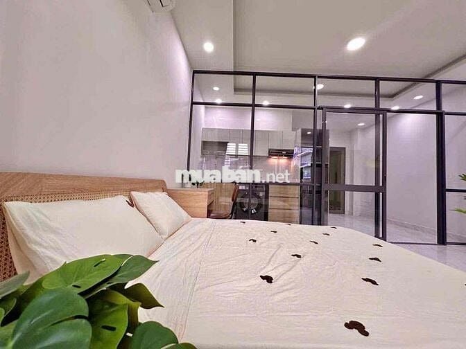 CHO THUÊ CĂN 1PN TÁCH BẾP BAN CÔNG ĐẦY ĐỦ TIỆN NGHI RỘNG 40m2