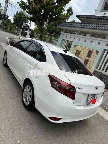 Toyota Vios 2016 E xịn Số sàn Trắng 11 vạn