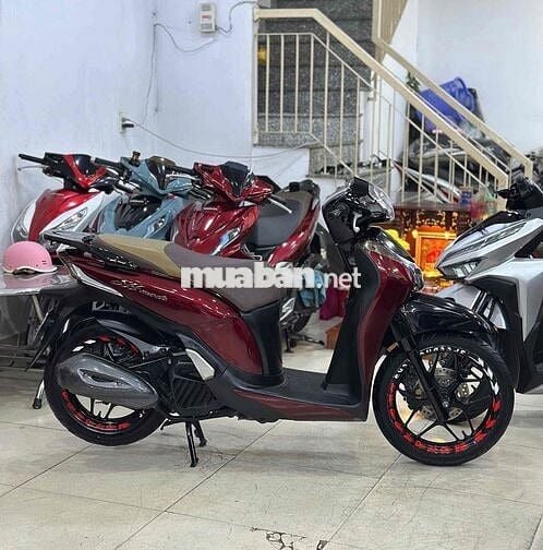 Honda SH Mode 2017 Đỏ Đen Sport.Khoá Makey.BSTP
