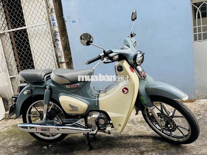 super cub 125 2021 xanh trắng