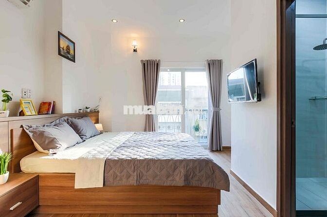 📌THUÊ CĂN HỘ TÂN ĐỊNH QUẬN 1 , STUDIO BALCONY - THANG MÁY - FULL NT