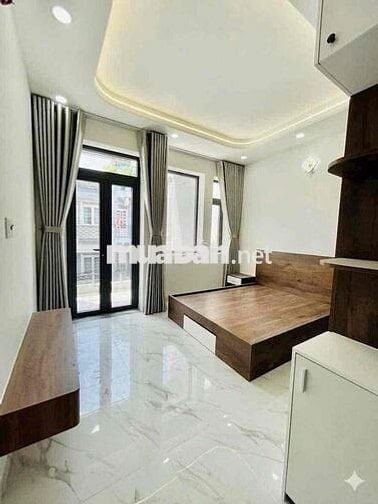 NHÀ ĐẸP THIẾT KẾ HIỆN ĐẠI — 5 TẦNG CÓ THANG MÁY 450KG 4X16