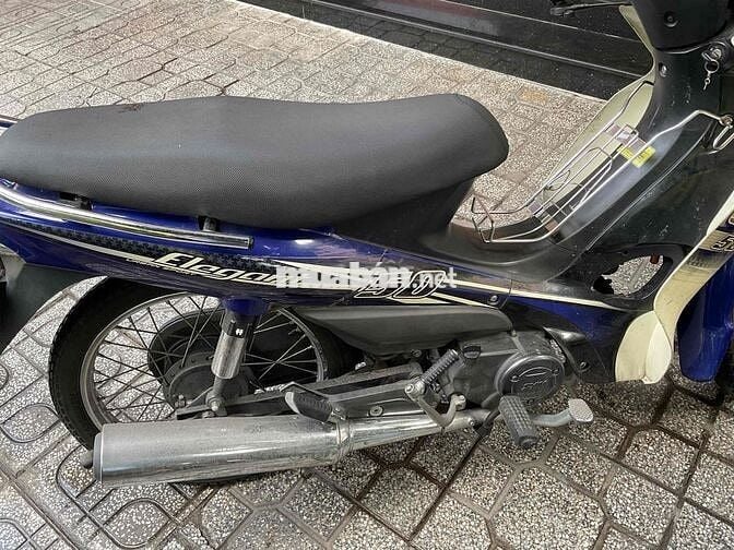 SYM Elegant 50cc Xanh Trắng Đã sử dụng