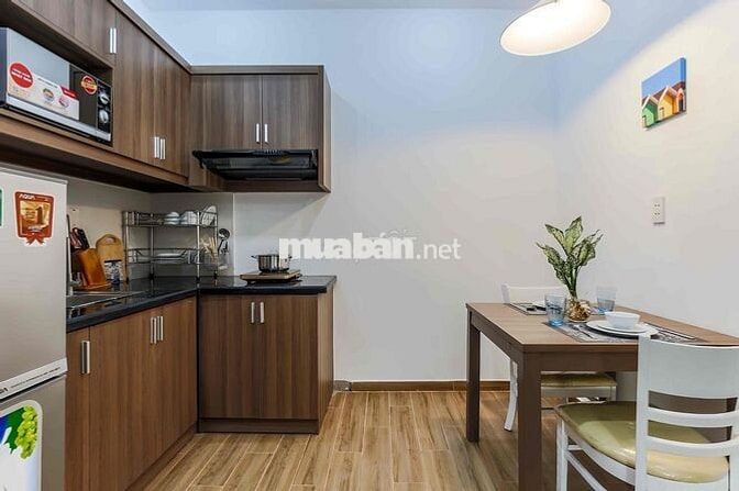 📌THUÊ CĂN HỘ TÂN ĐỊNH QUẬN 1 , STUDIO BALCONY - THANG MÁY - FULL NT