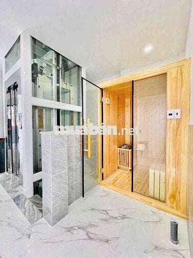NHÀ ĐẸP THIẾT KẾ HIỆN ĐẠI — 5 TẦNG CÓ THANG MÁY 450KG 4X16