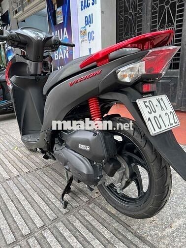 Honda Vision 2019 Đen nhám , khoá Smartkey