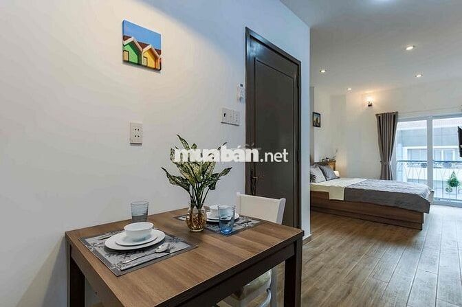 📌THUÊ CĂN HỘ TÂN ĐỊNH QUẬN 1 , STUDIO BALCONY - THANG MÁY - FULL NT