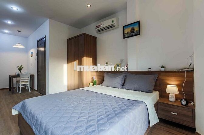 📌THUÊ CĂN HỘ TÂN ĐỊNH QUẬN 1 , STUDIO BALCONY - THANG MÁY - FULL NT