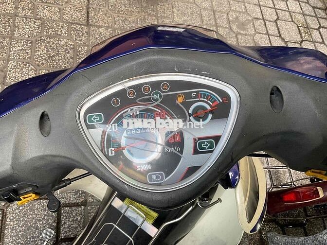 SYM Elegant 50cc Xanh Trắng Đã sử dụng