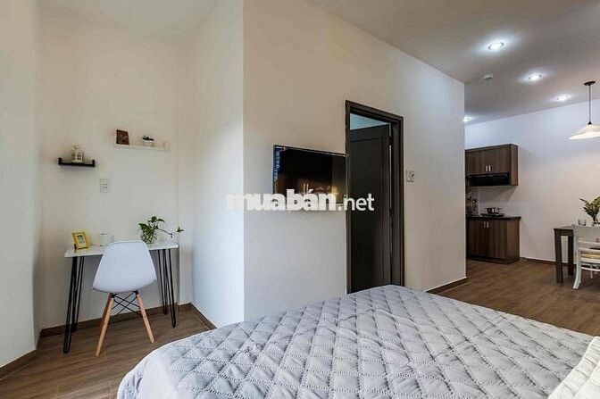 📌THUÊ CĂN HỘ TÂN ĐỊNH QUẬN 1 , STUDIO BALCONY - THANG MÁY - FULL NT