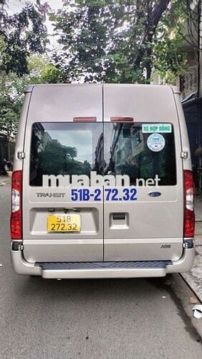 Ford Transit Luxury 2018 16 chỗ Vàng cát