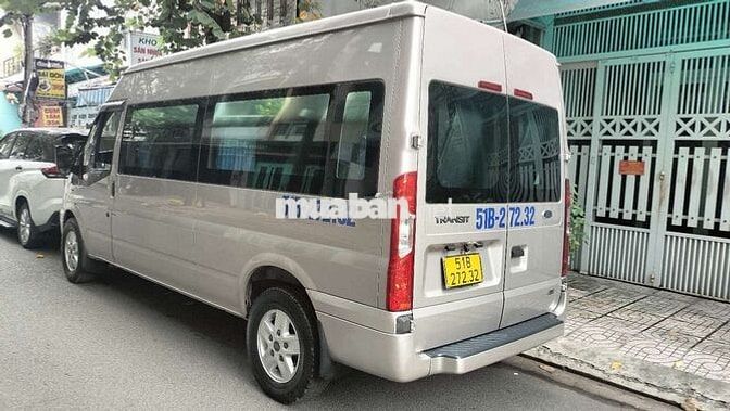 Ford Transit Luxury 2018 16 chỗ Vàng cát