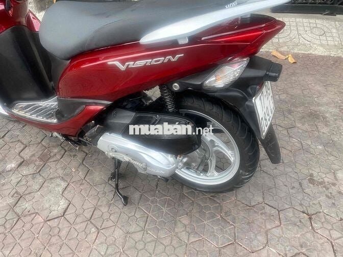 Honda Vision 2014 đỏ mới tinh