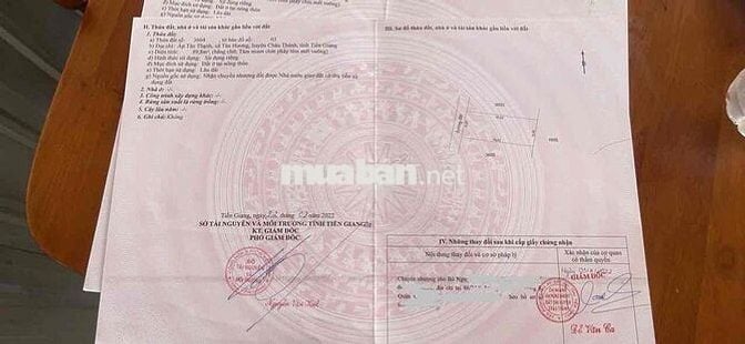 ĐẤT NGANG 6M SIÊU ĐẸP 100% thổ cư