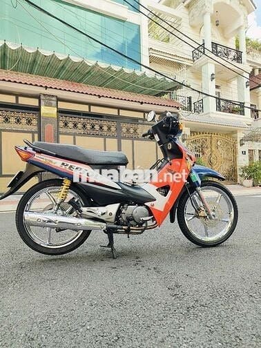 Honda Wave S Xanh, cam, trắng