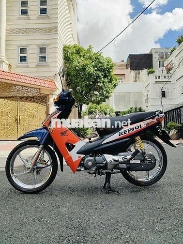Honda Wave S Xanh, cam, trắng