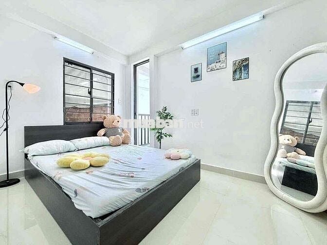 CHO THUÊ PHÒNG STUDIO BAN CÔNG SIÊU XINH THOÁNG NGAY VƯỜN LÀI VĂN HIẾN