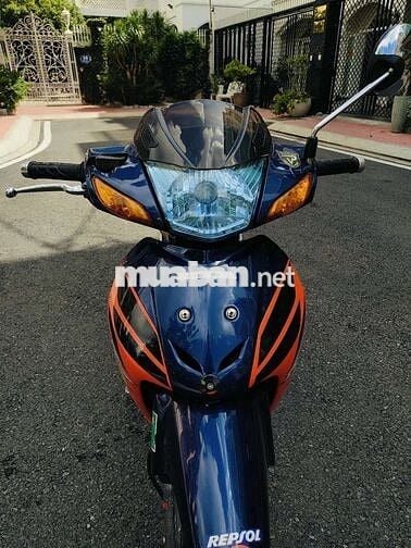 Honda Wave S Xanh, cam, trắng