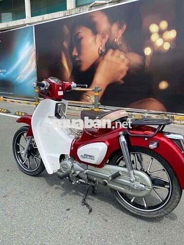 Detech Cub 50cc 2025 Đỏ Trắng Smartkey ABS