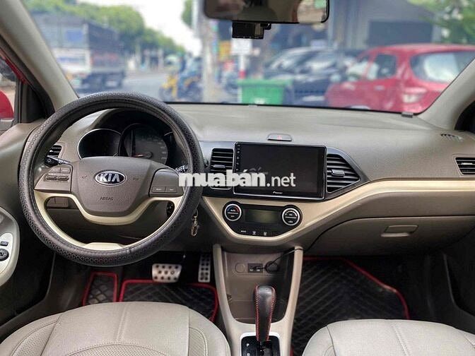 Kia Morning 2017 Số tự động Đỏ