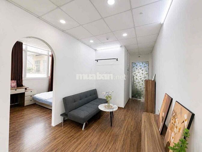 CĂN 1 PHÒNG NGỦ PHÒNG KHÁCH BANCOL TÁCH BẾP GẦN CẦU LÊ VĂN SỸ QUẬN 3