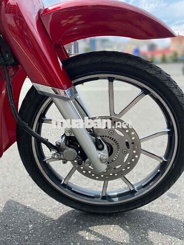 Detech Cub 50cc 2025 Đỏ Trắng Smartkey ABS