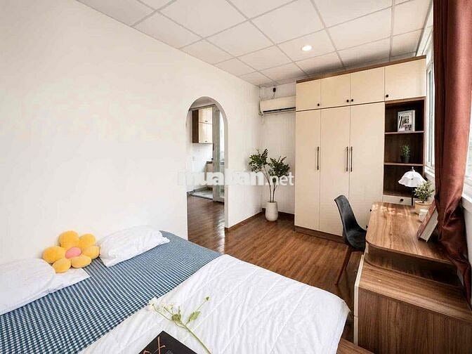 CĂN 1 PHÒNG NGỦ PHÒNG KHÁCH BANCOL TÁCH BẾP GẦN CẦU LÊ VĂN SỸ QUẬN 3